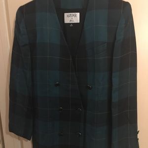 Green women's blazer